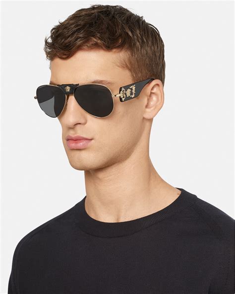 baroque sunglasses versace|Versace Baroque Sunglasses for Men .